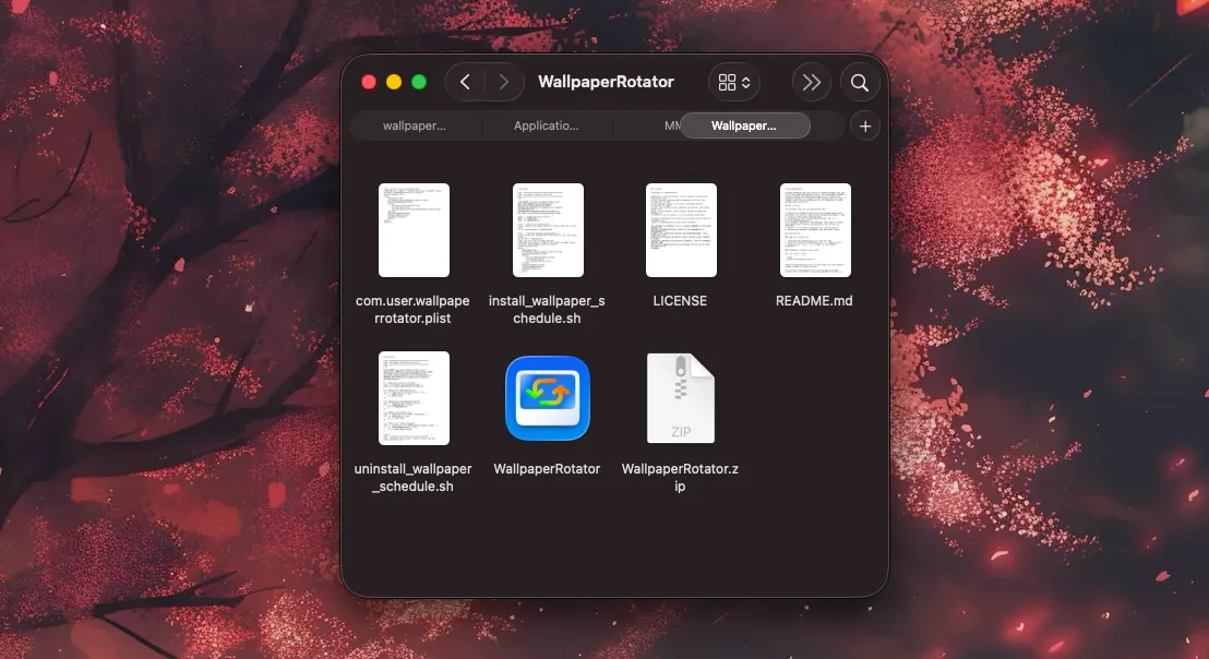 Wallpaper Rotator Preview