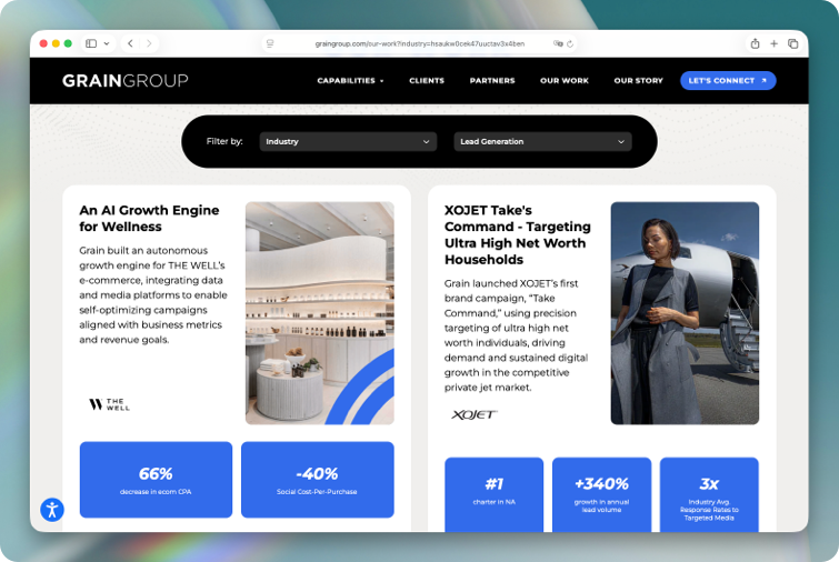 Case study page