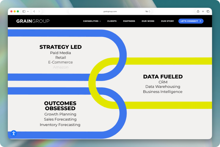 Grain Group homepage